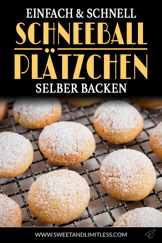 Schneeball-Plätzchen Pinterest Cover