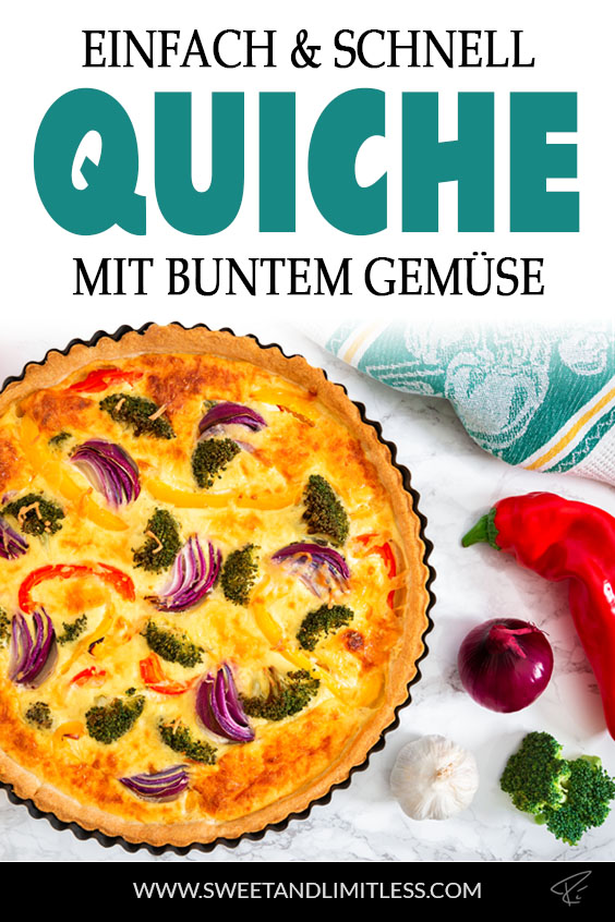 Gemüsequiche Pinterest Cover