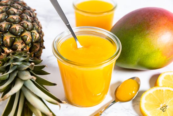 Ananas-Mango-Marmelade Ananasmarmelade Mangomarmelade Rezept